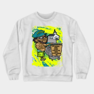 Potcake says Crewneck Sweatshirt